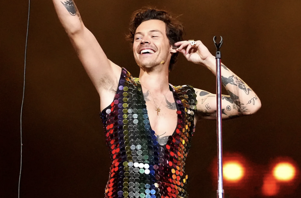 Promotional image for the Harry Styles concert in Sydney.